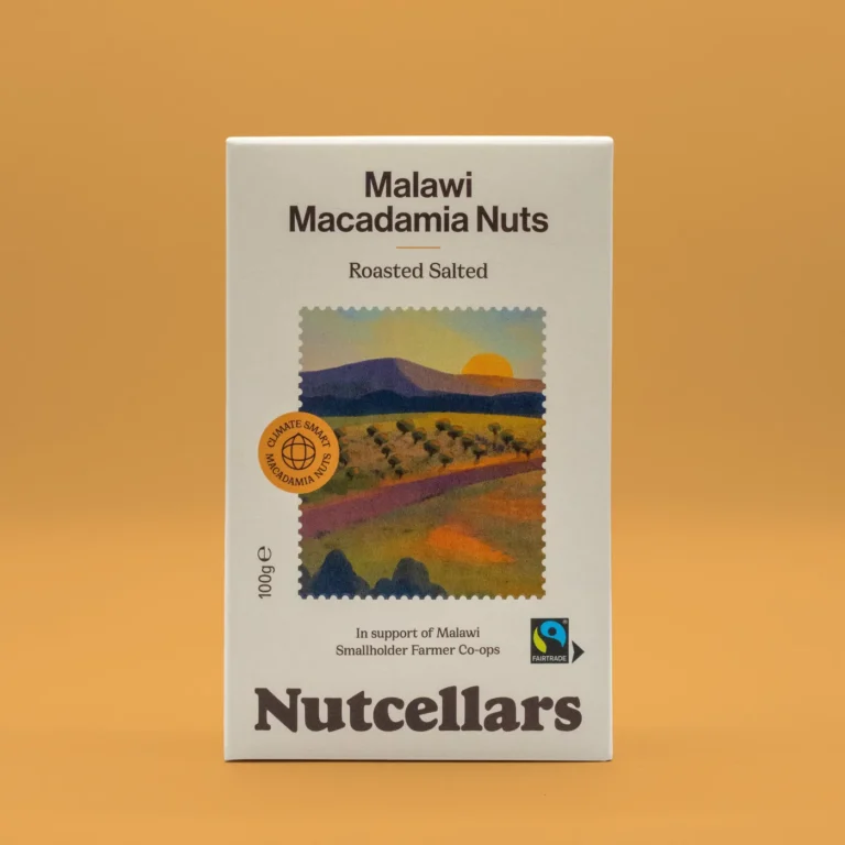 Fairtrade Roasted Salted Macadamias 100g