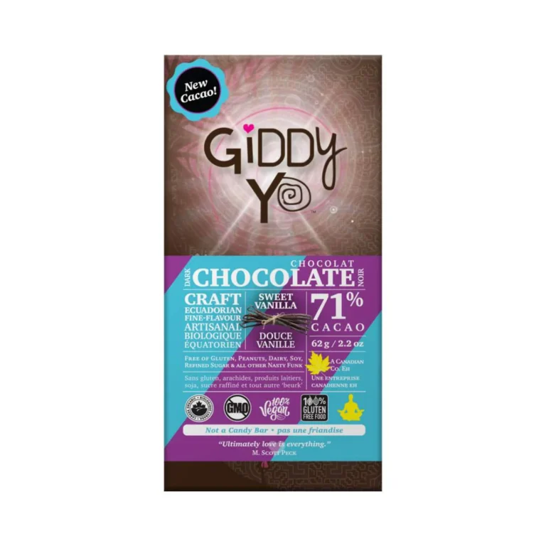 Giddy Yo Yo Review: American, Sustainable and Ethically Sourced Bean To Bar Chocolate, Slave Free, Affordable and Organic in the U.S.