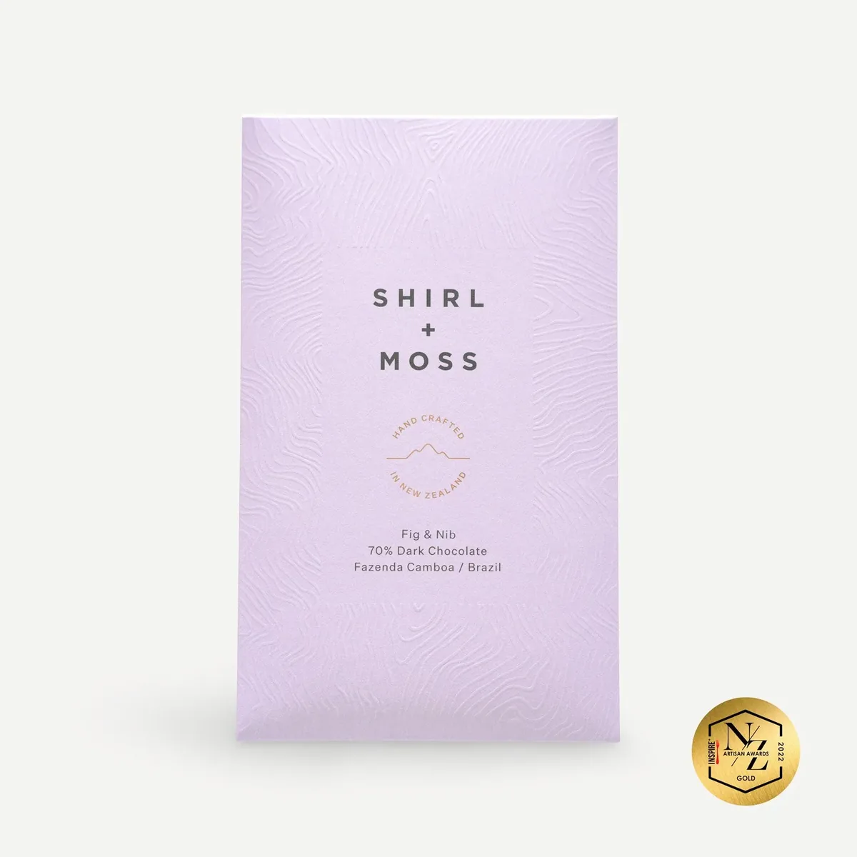 Shirl and Moss New Zealand craft chocolate bar