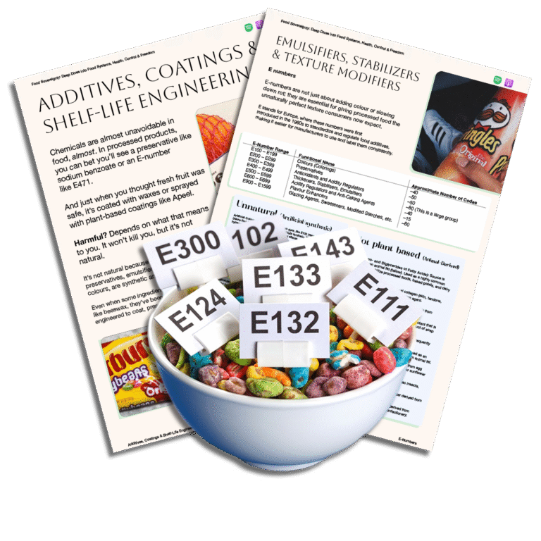 E Numbers Guide (Free Interactive PDF)