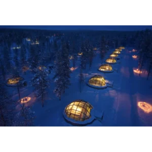 Kakslauttanen Arctic Resort eco stay