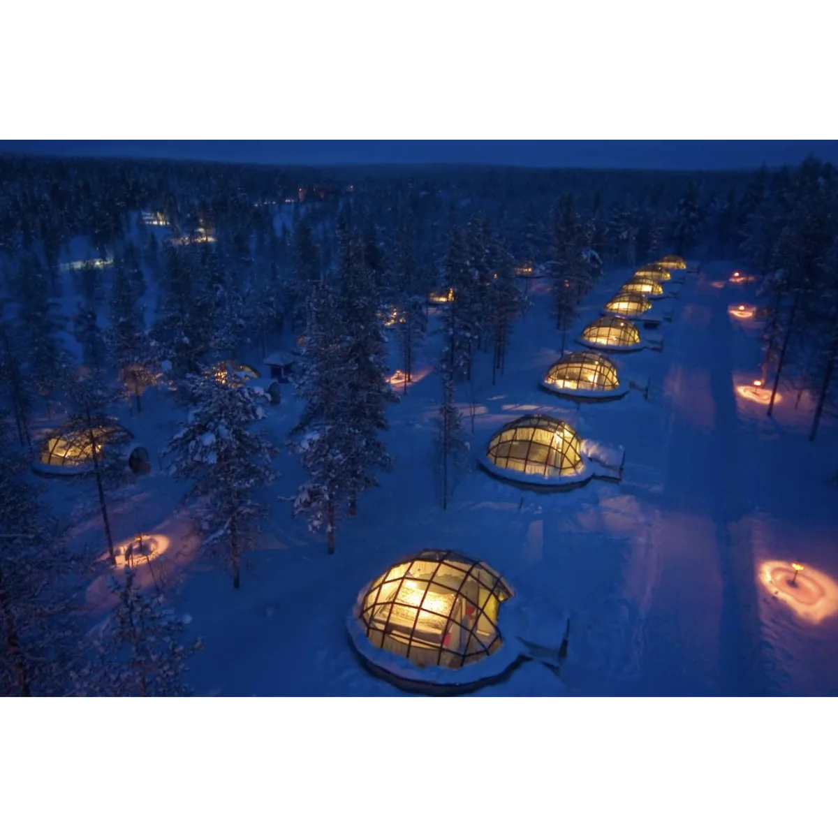 Kakslauttanen Arctic Resort eco stay