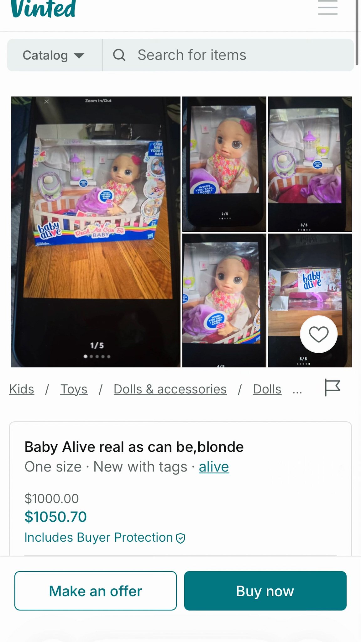 Vinted Kids Listings17