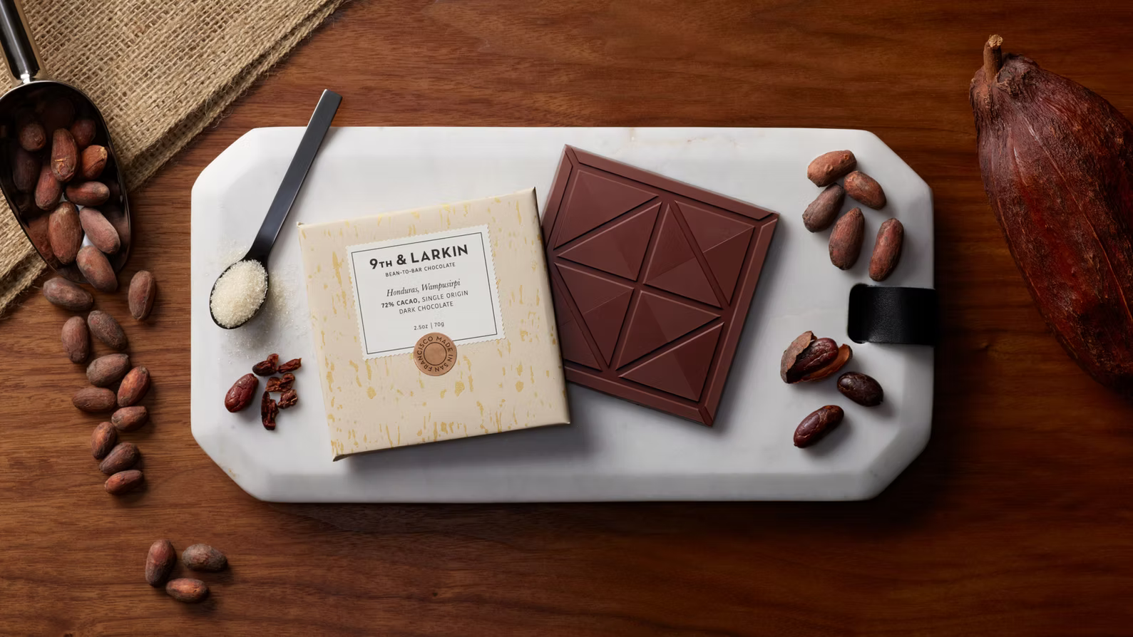 9th & Larkin chocolate