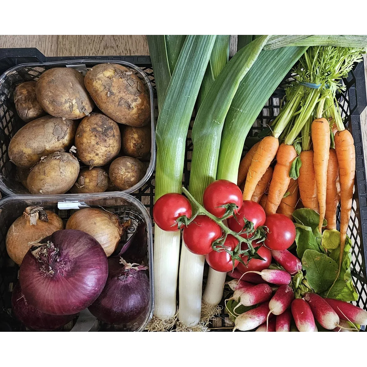 Alfie Dan’s Market Garden organic veg box