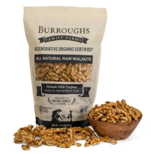 Burroughs Family Farms Regenerative & Organic Raw Walnuts