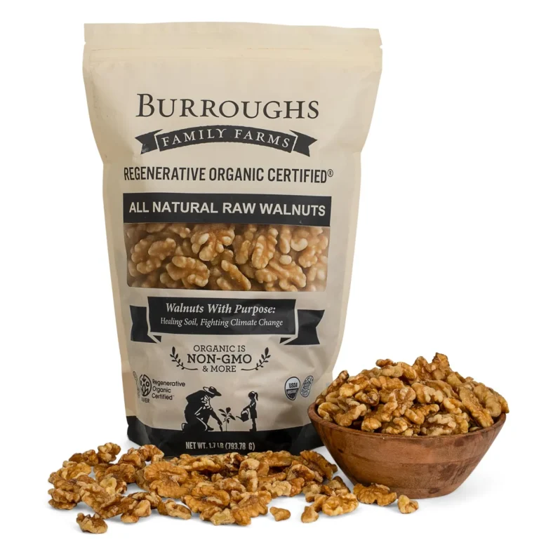 Burroughs Family Farms Regenerative & Organic Raw Walnuts