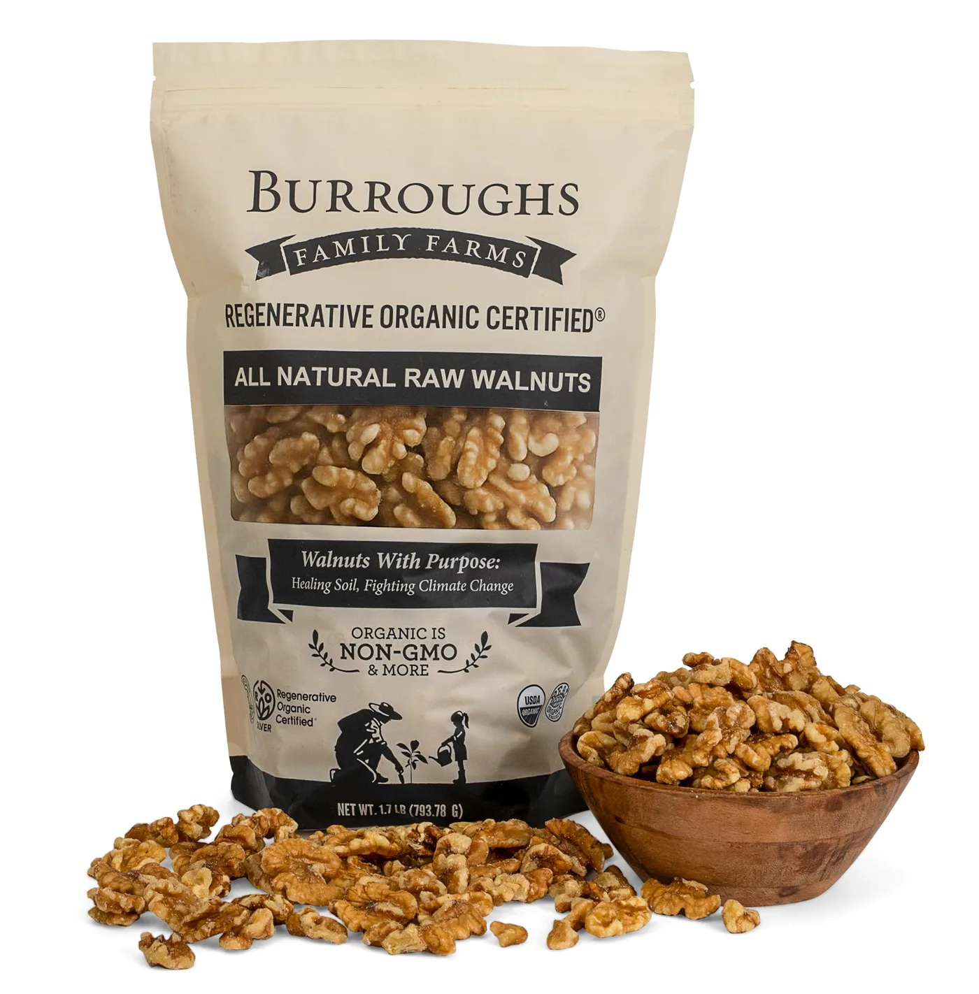 Burroughs Family Farms — Regenerative & Organic Raw Walnuts