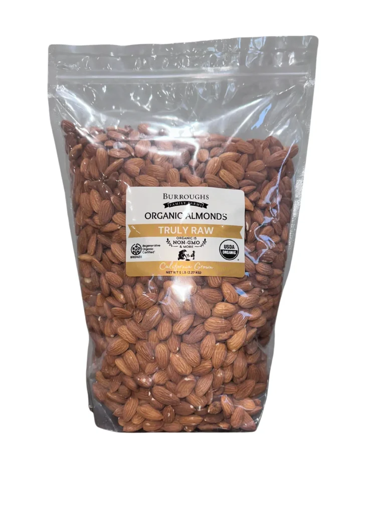 Burroughs Family Farms Truly Raw Regenerative Organic Almonds