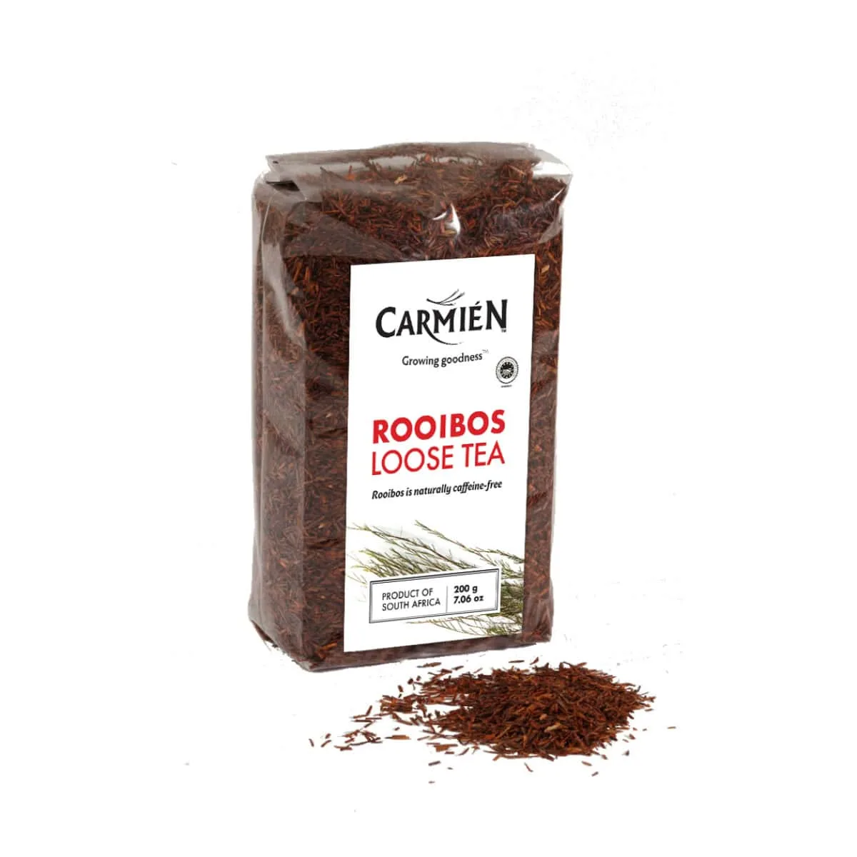 Carmién Tea Organic Rooibos Loose Leaf Tea (200g)