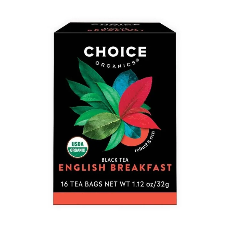 Choice Organic Teas Organic loose leaf & bagged tea (Fair Trade Rooibos, English Breakfast)