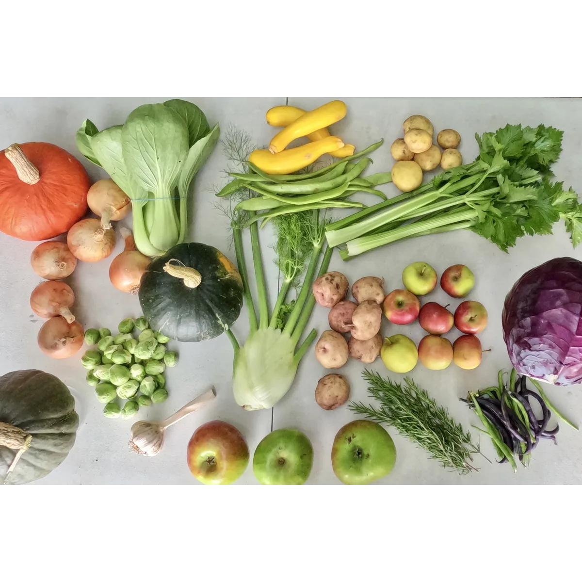 Chris’s Market Garden organic veg box