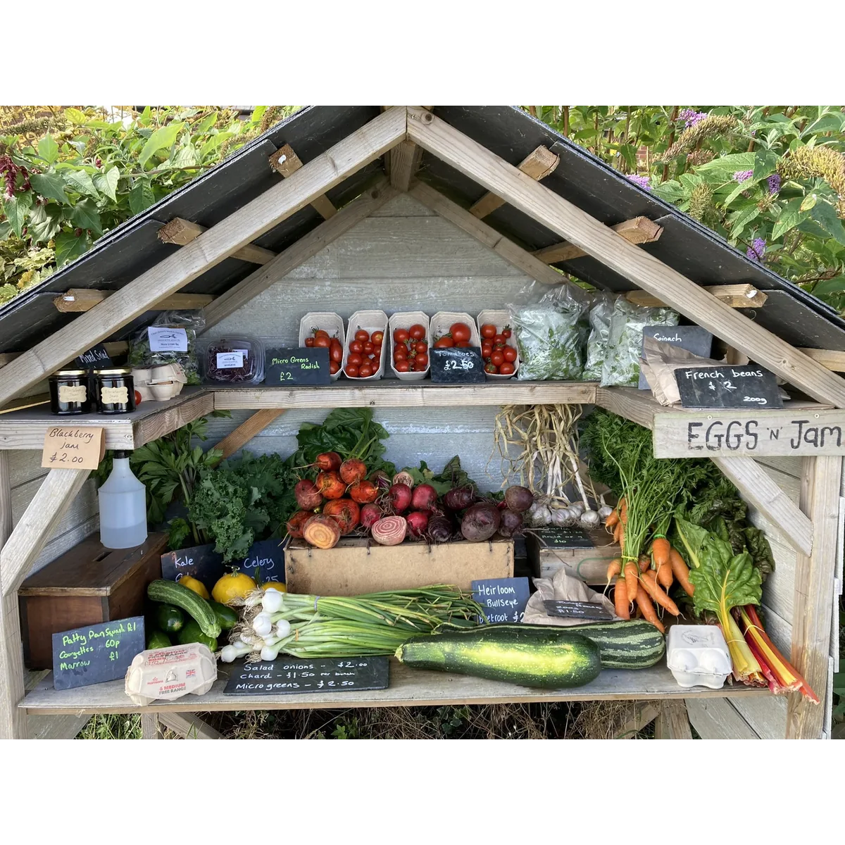 Clean Greens Market Garden organic veg box