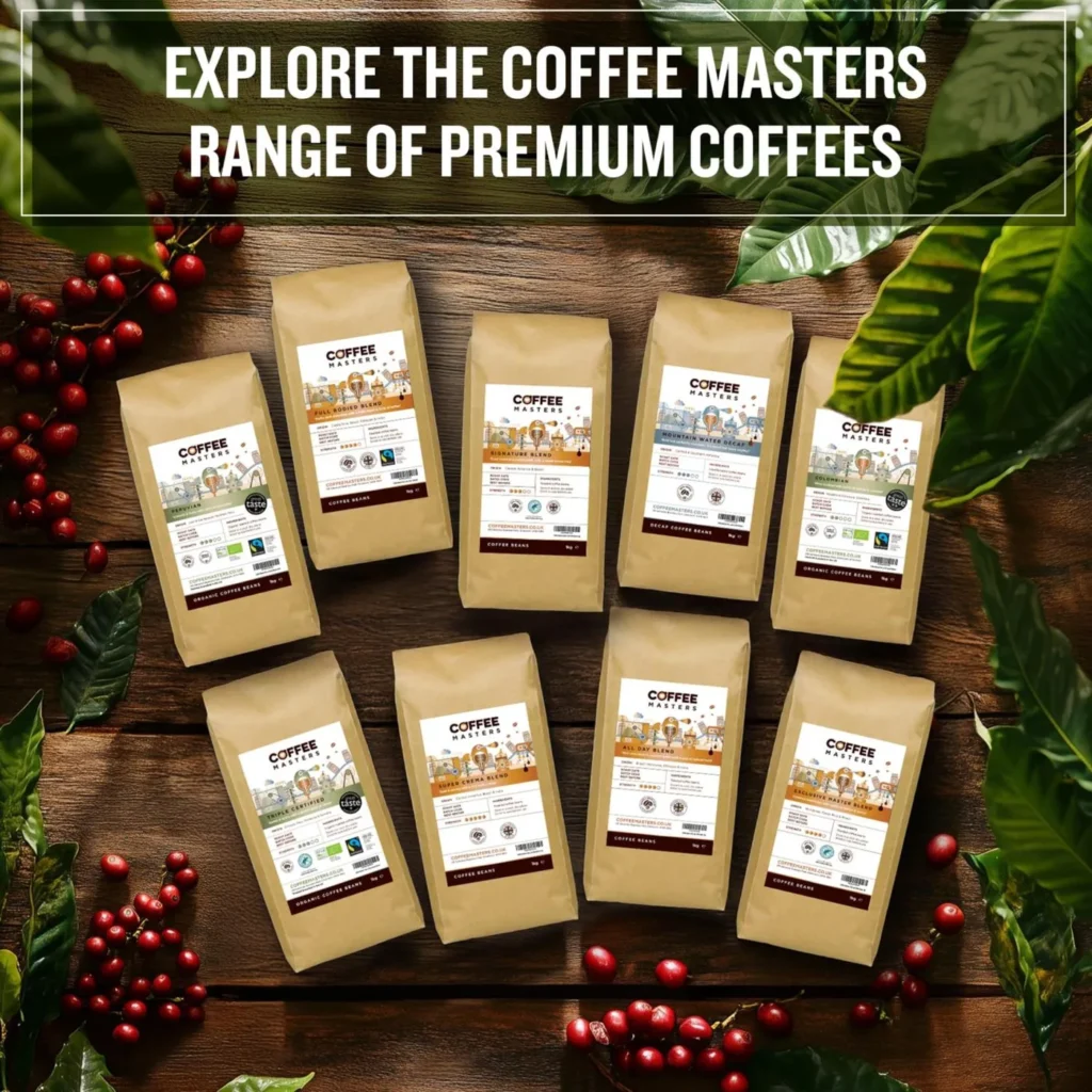 Coffee Masters Peruvian Organic Fairtrade whole coffee beans (1kg)
