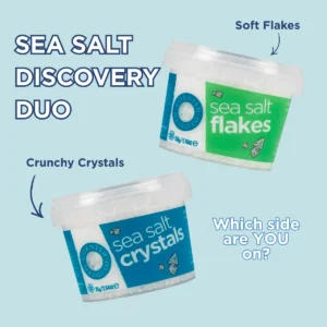 Cornish Sea Salt Co. Cornish Sea Salt (natural hand-harvested); organic sea salt line