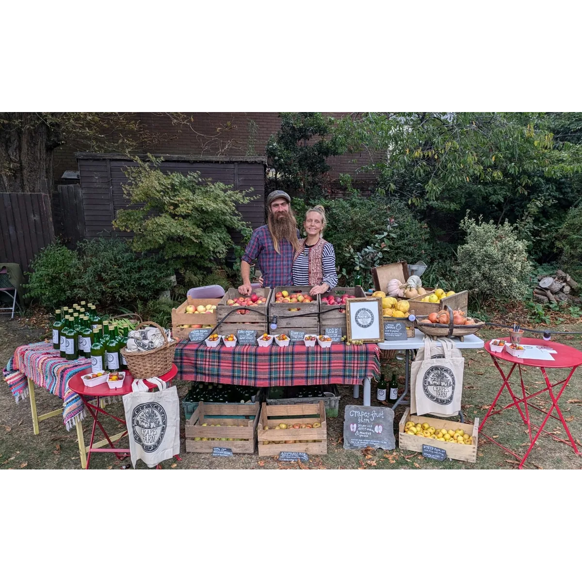 Crapes Fruit Farm organic veg box