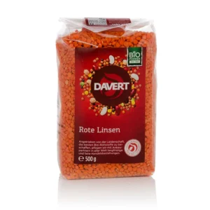 Davert Organic dried lentils, chickpeas, beans and split peas