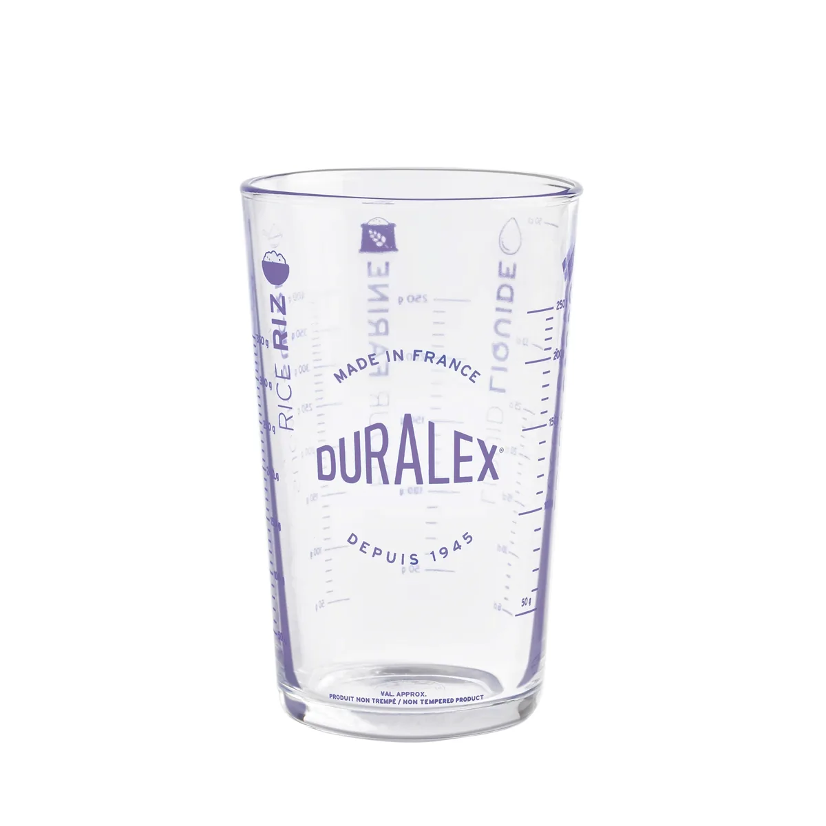 Duralex Precisio - Verre doseur / mesureur Lilas 56 cl