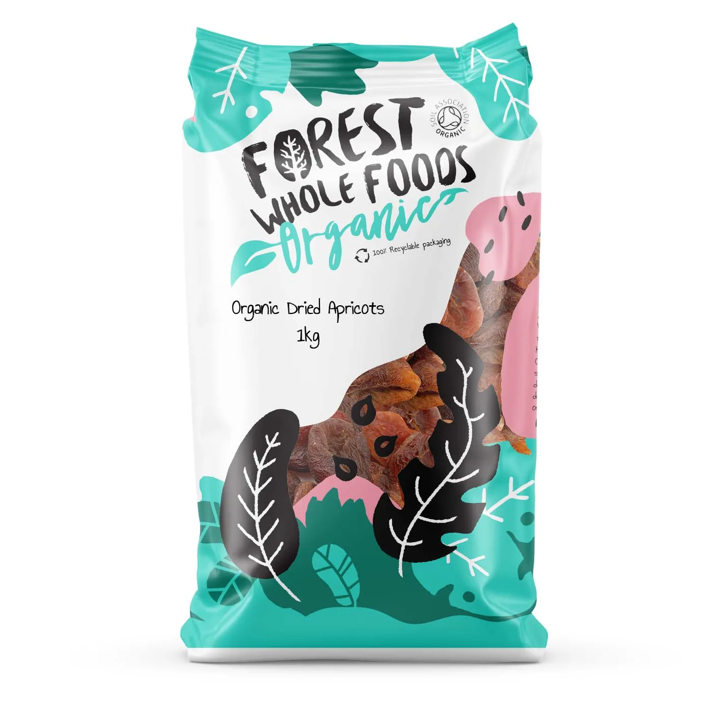 Forest Whole Foods Organic Dried Apricots (Unsulphured)
