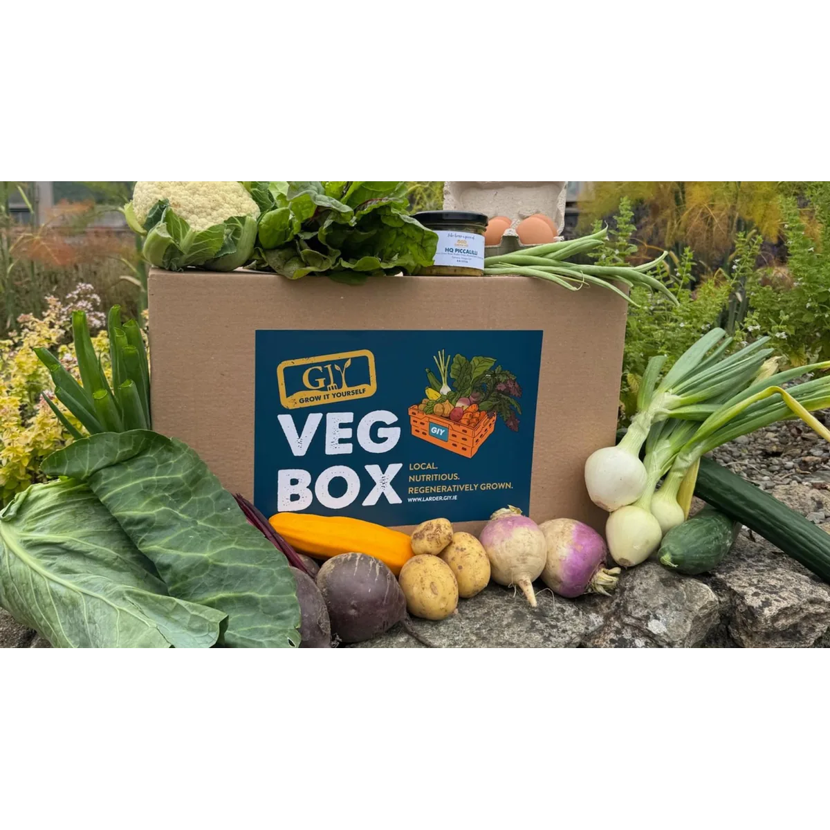 GIY organic veg box