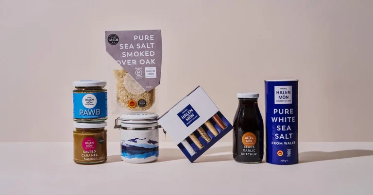Halen Môn Anglesey Sea Salt PDO, pure sea salt flakes