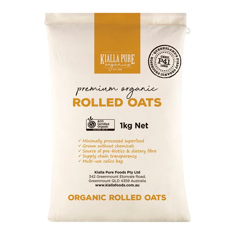 Kialla Pure Foods Organic Rolled Oats