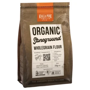 Kialla Pure Foods Organic Stoneground Wholegrain Plain Flour