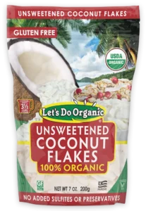 Let’s Do Organic Organic Unsweetened Coconut Flakes