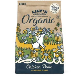 Lily's Kitchen Organic Chicken Bake dry dog food pack