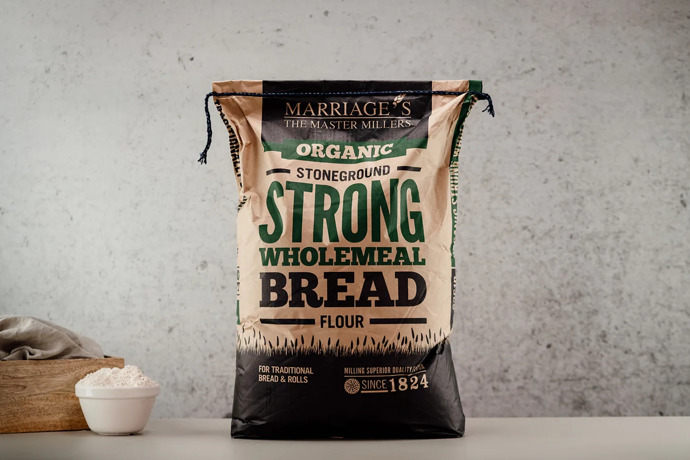 Marriage’s Organic Strong Stoneground Wholemeal Flour
