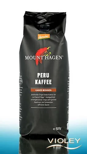 Mount Hagen — Peru Organic Demeter Roasted Coffee (whole bean)