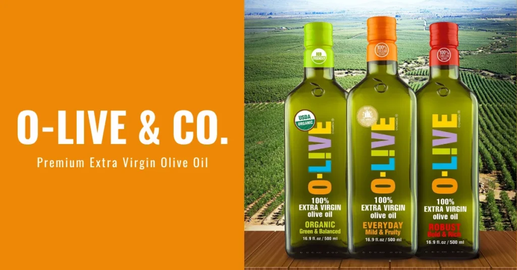 O-Live & Co. Organic Single-Origin Extra Virgin Olive Oil