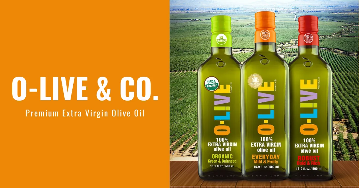 O-Live & Co. Organic Single-Origin Extra Virgin Olive Oil