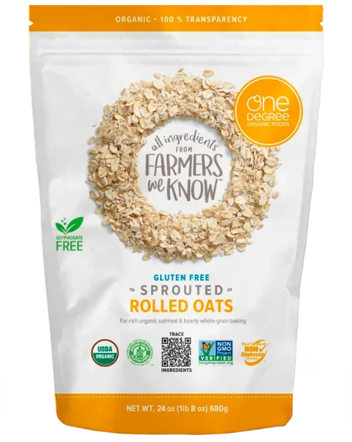 One Degree Organic Foods Organic Sprouted Rolled Oats