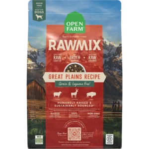 Open Farm RawMix Great Plains grain-free dry dog food pack