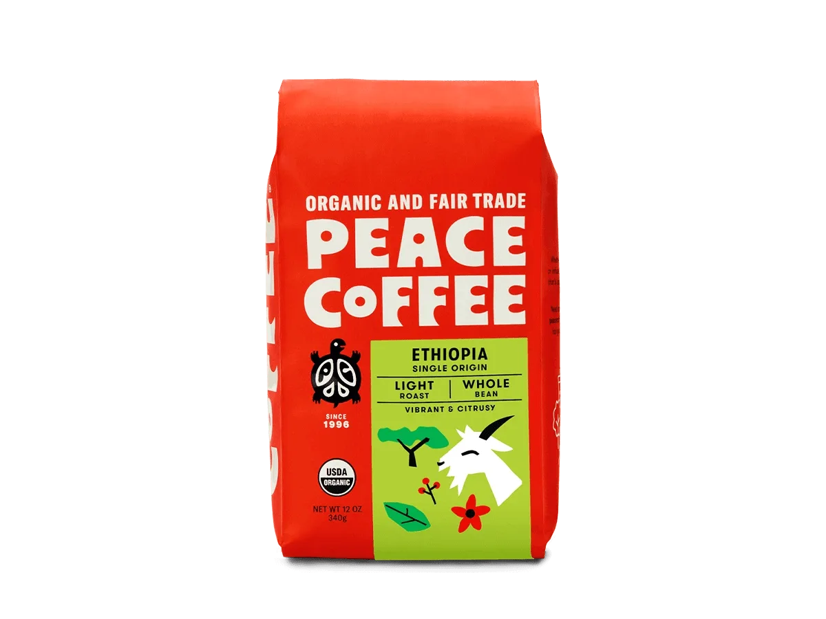 Peace Coffee Ethiopia Single Origin Light Roast