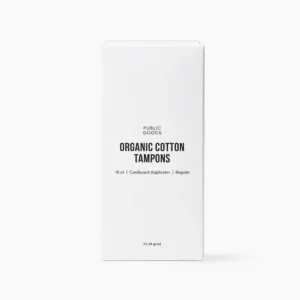 Public Goods Organic Cotton Tampons