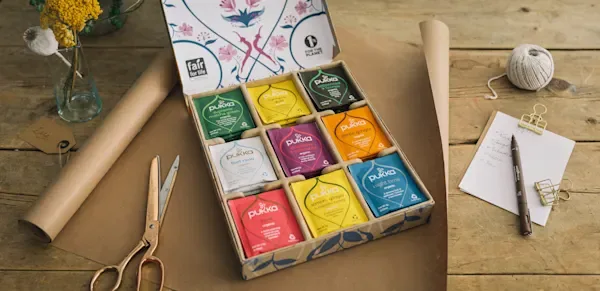 Pukka Herbs Organic Herbal Teas (Three Mint, Turmeric Gold)