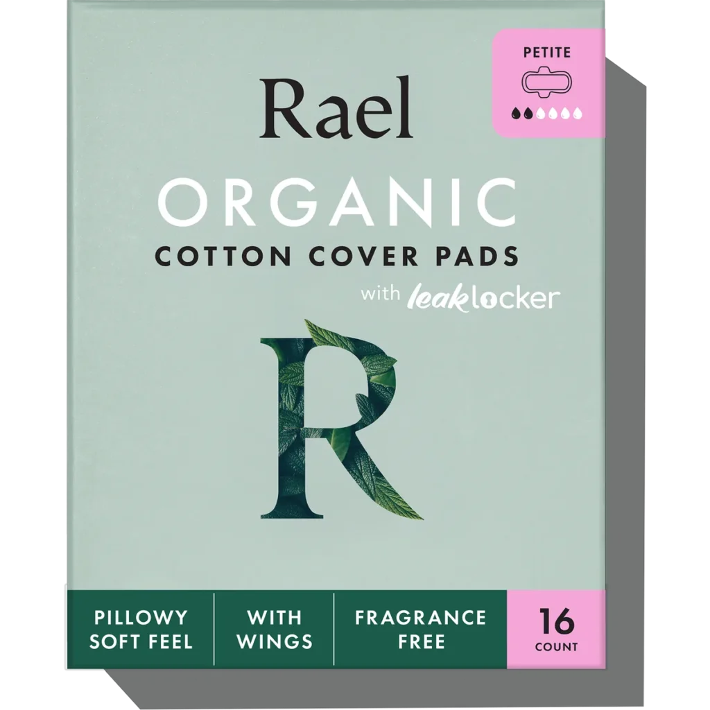 Rael Petite Organic Cotton Cover Pads With Wings