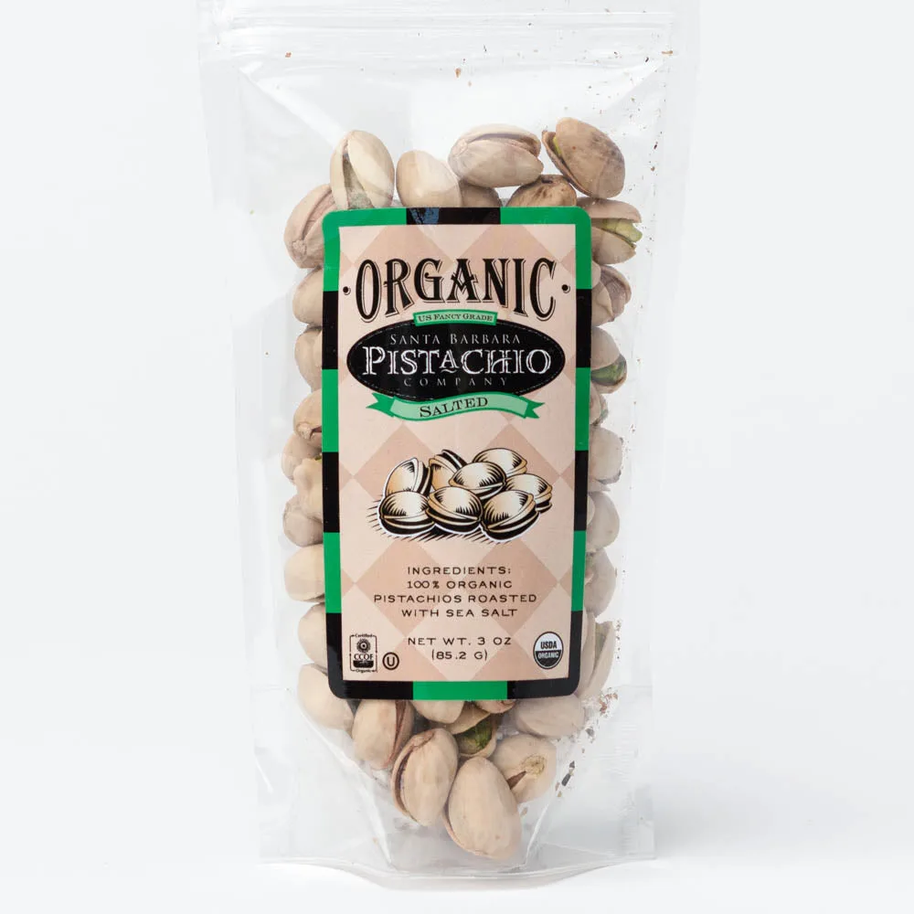 Santa Barbara Pistachio Company — Organic Pistachios (in-shell)