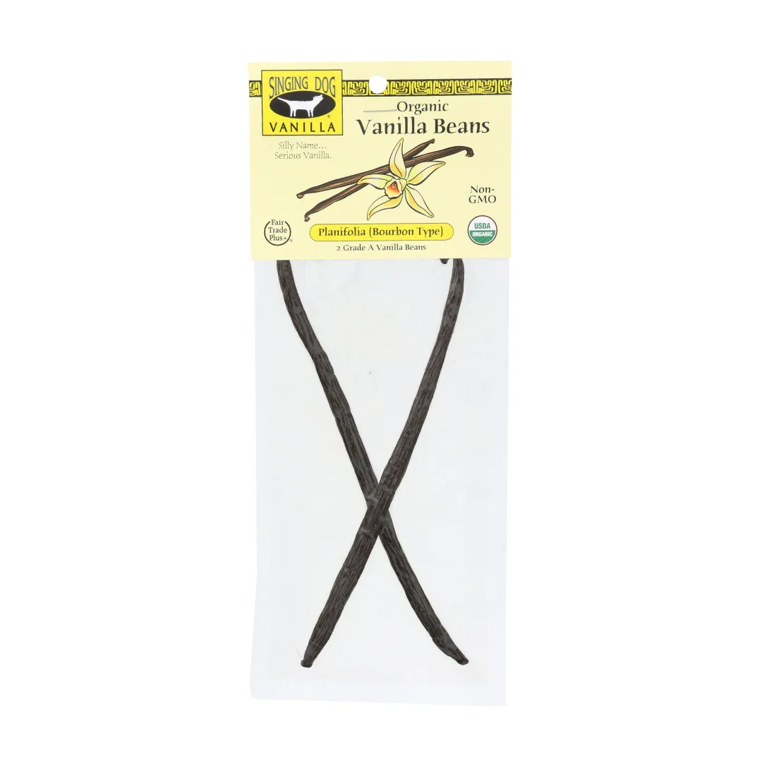 Singing Dog Vanilla — Grade-A Organic Vanilla Beans