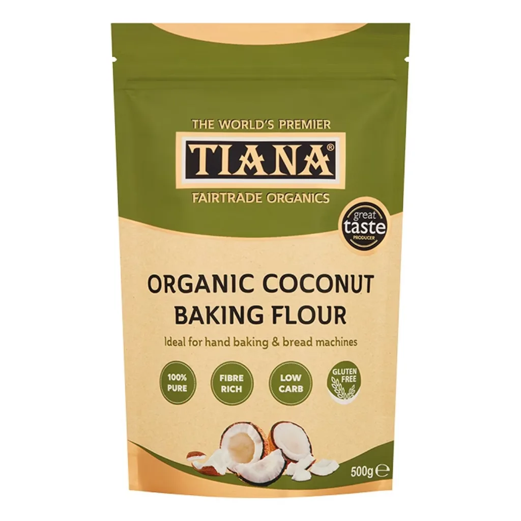 TIANA Fairtrade Organics — Fairtrade Organic Coconut Baking Flour