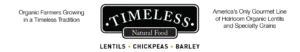 Timeless Natural Food Black Beluga, French Green & Gold Lentils, Chickpeas