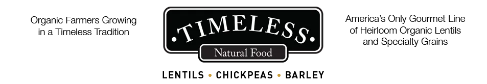 Timeless Natural Food Black Beluga, French Green & Gold Lentils, Chickpeas