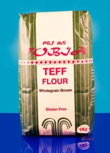 Tobia Teff Organic White / Brown Teff Flour; Teff Flakes