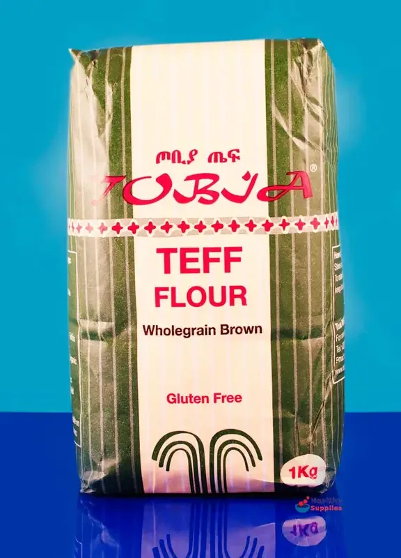 Tobia Teff Organic White / Brown Teff Flour; Teff Flakes