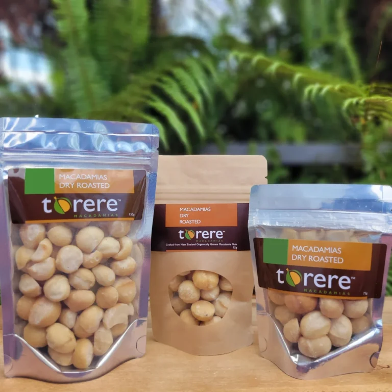 Torere Macadamias Certified-organic macadamias (natural / dry-roasted)
