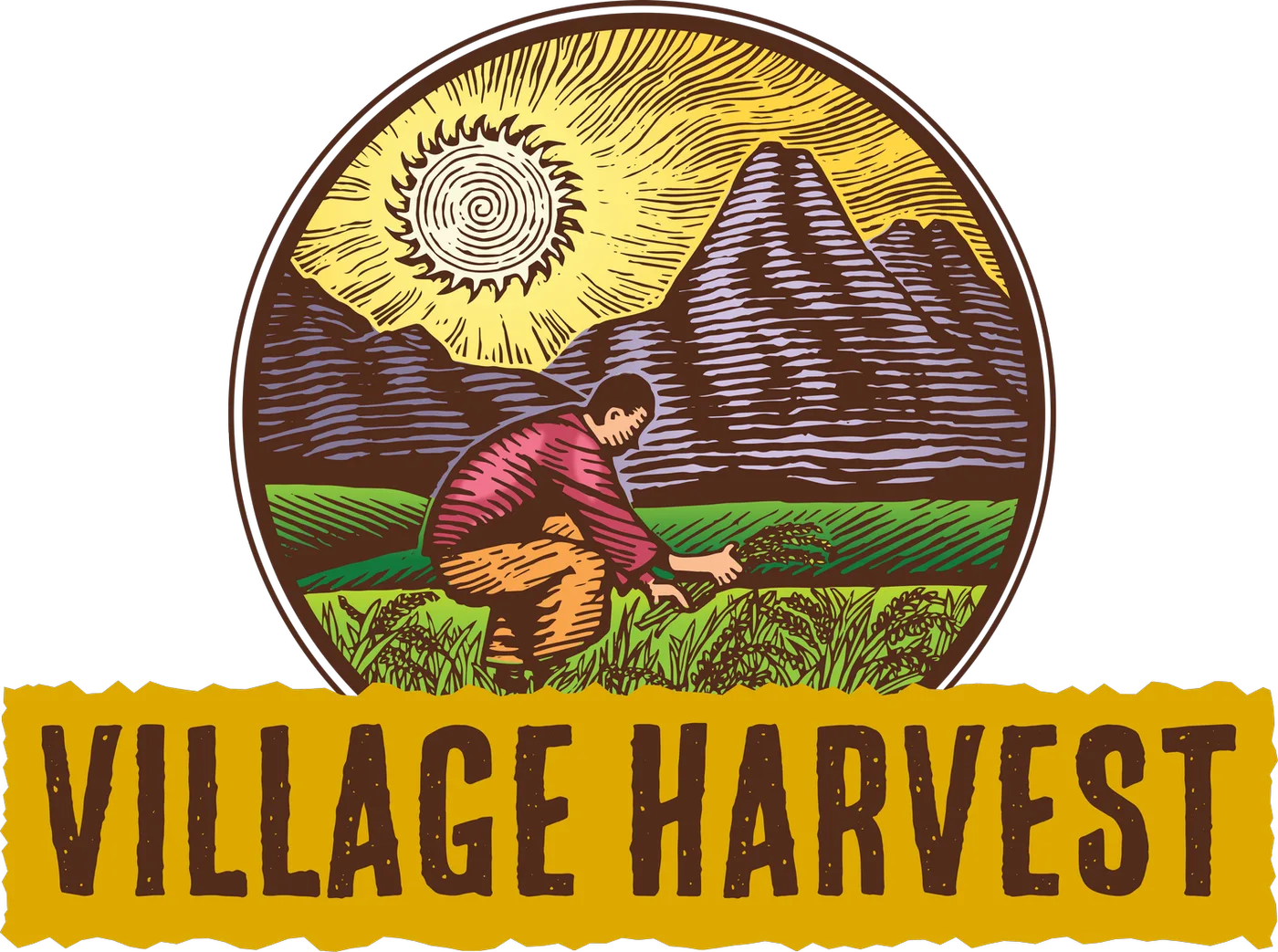 Village Harvest — Organic whole-grain quinoa (white/red); organic rice