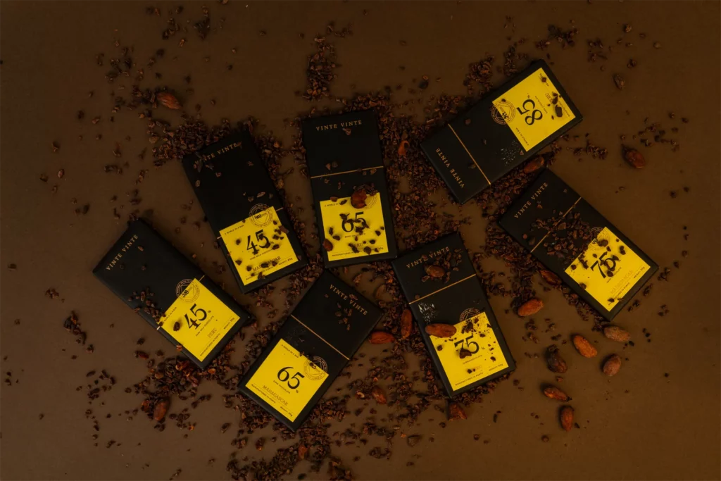 Vinte Vinte chocolate