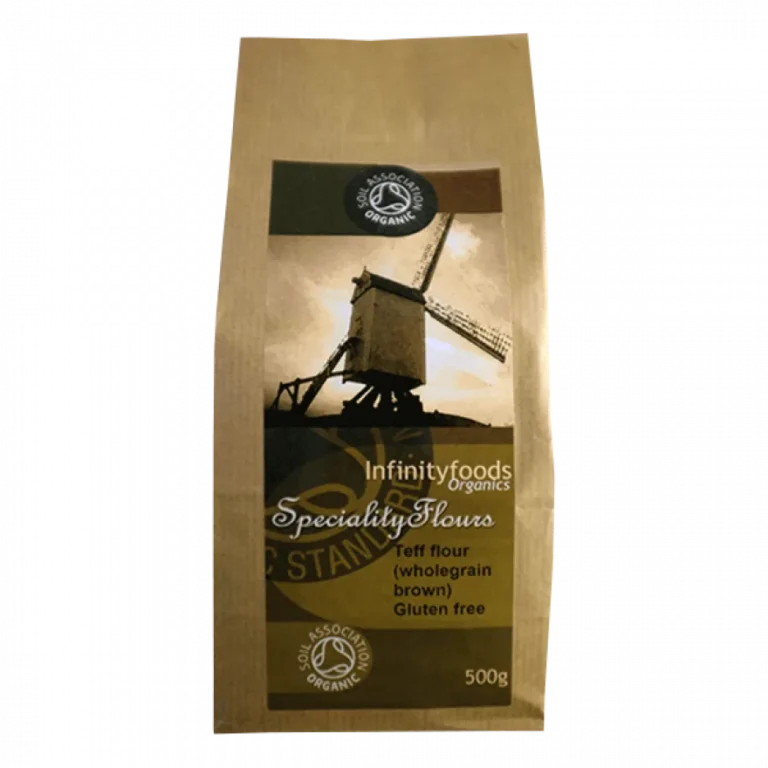 Wildnee Organic Brown / White Teff Flour (500g)